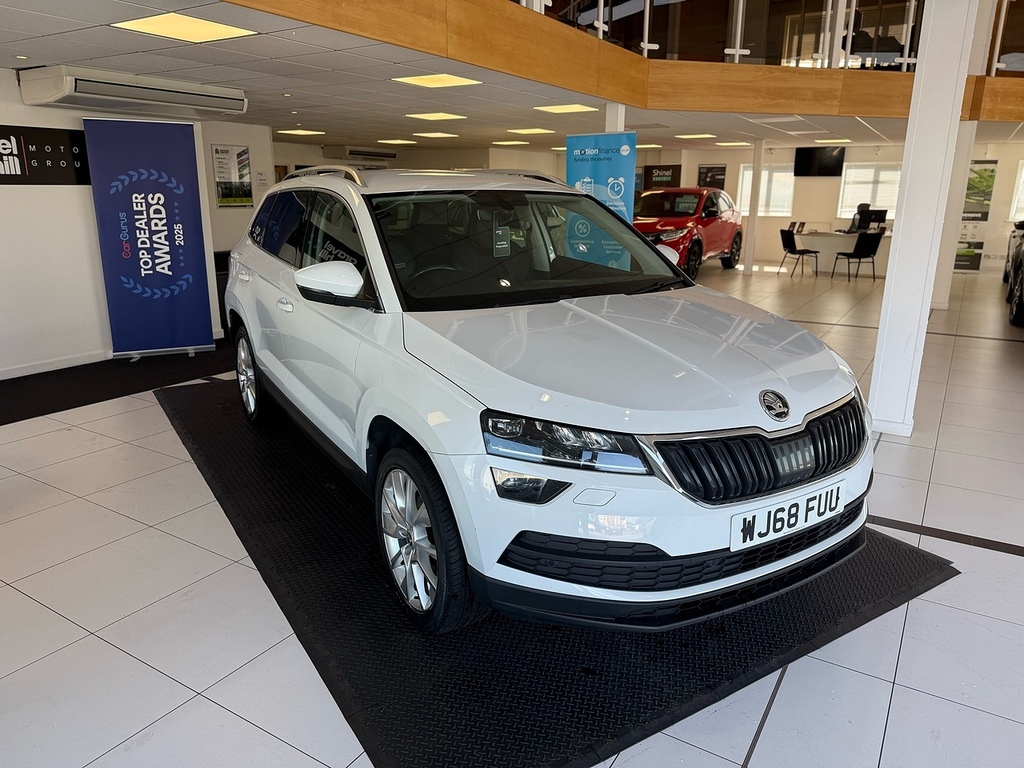 Skoda Karoq 1.6 Tdi Se L Suv Dsg Euro 6 S S 115 White