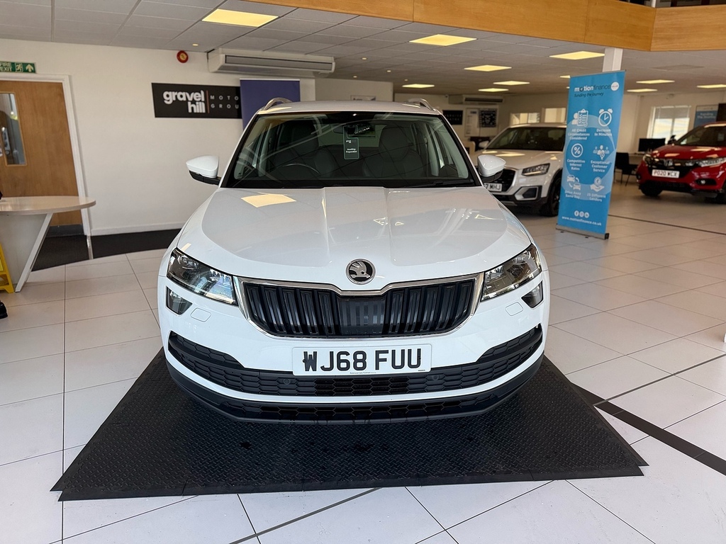 Skoda Karoq 1.6 Tdi Se L Suv Dsg Euro 6 S S 115 WJ68FUU White #2