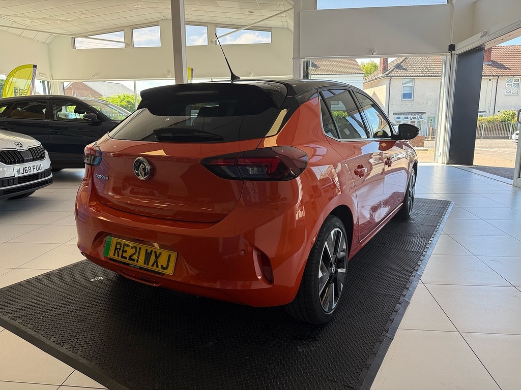 Vauxhall Corsa-e 50Kwh Elite Nav Premium Hatchback Ele Orange #5