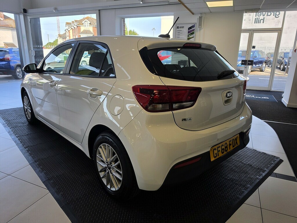 Kia RIO 1.25 2 Hatchback Euro 6 S S 8 White #5