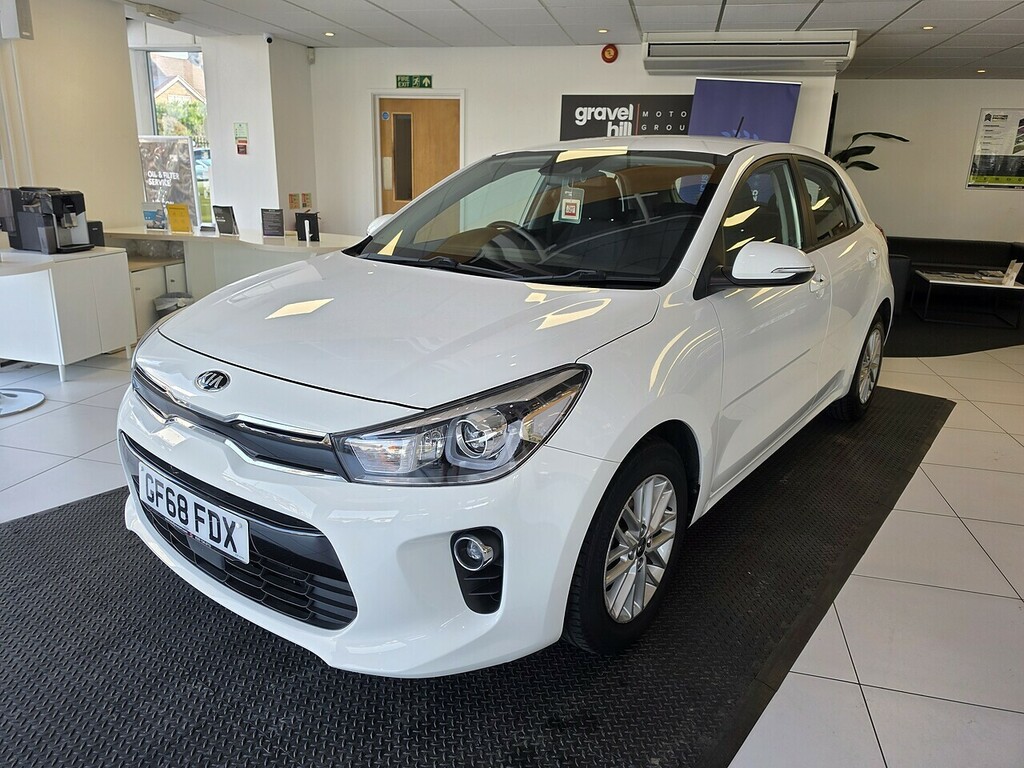 Kia RIO 1.25 2 Hatchback Euro 6 S S 8 White #3