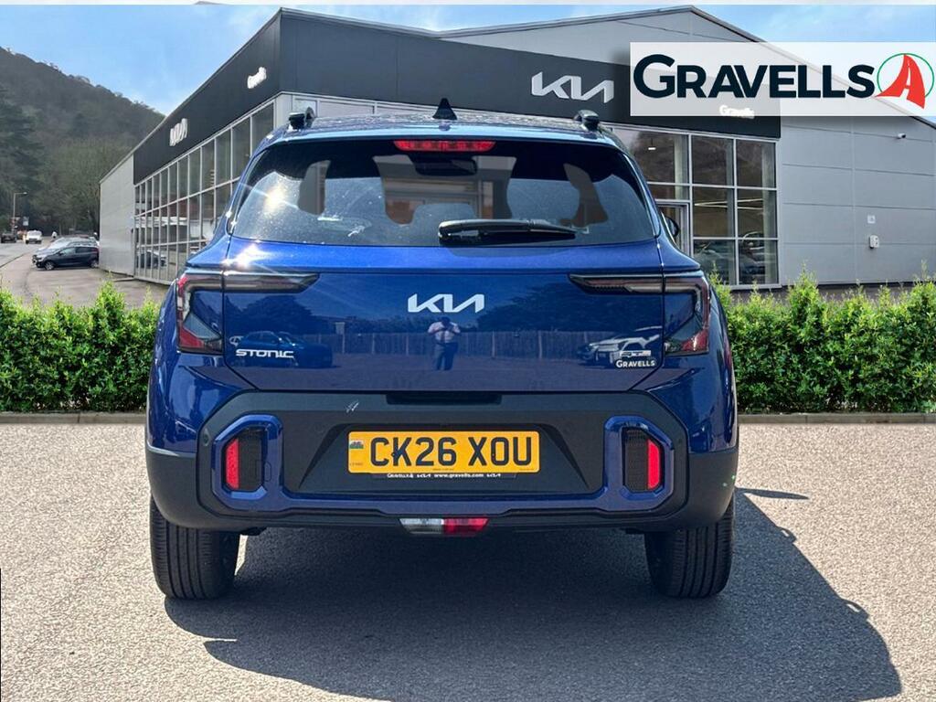 Kia Stonic 1.0 T-gdi Mhev Gt-line S Suv Hybrid Dct Blue #4