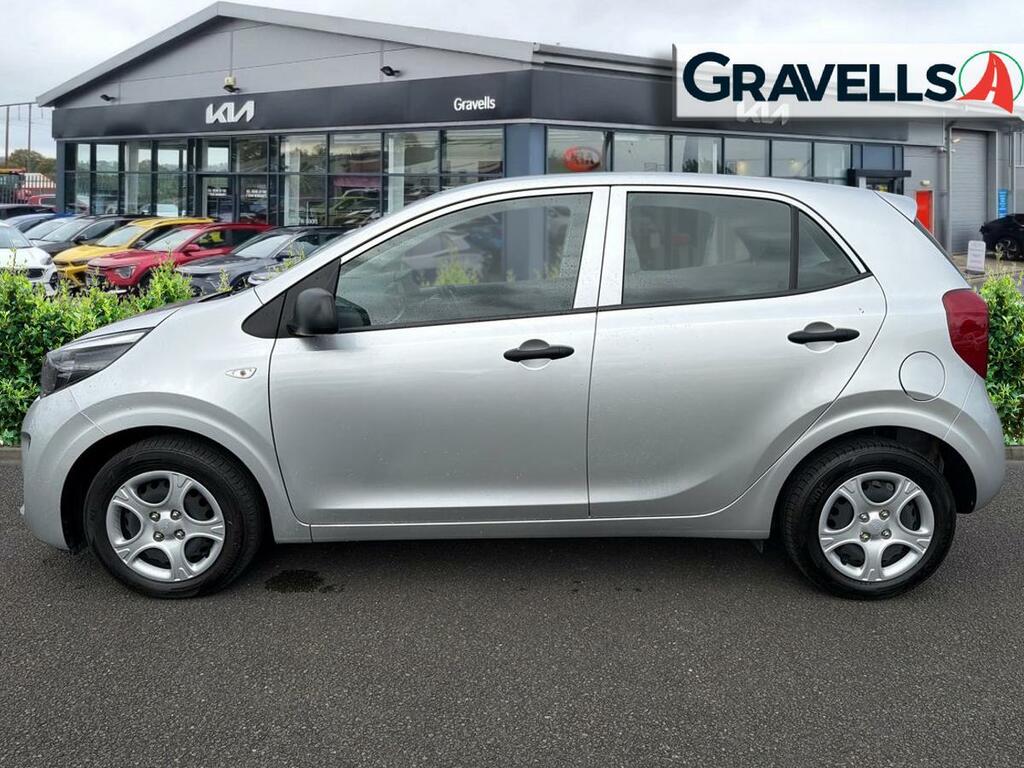 Kia Picanto 1.0 1 Hatchback Euro 6 Ss 66 CK24YNP Silver #5