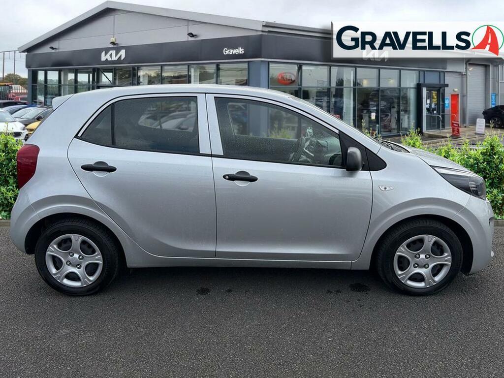 Kia Picanto 1.0 1 Hatchback Euro 6 Ss 66 CK24YNP Silver #2