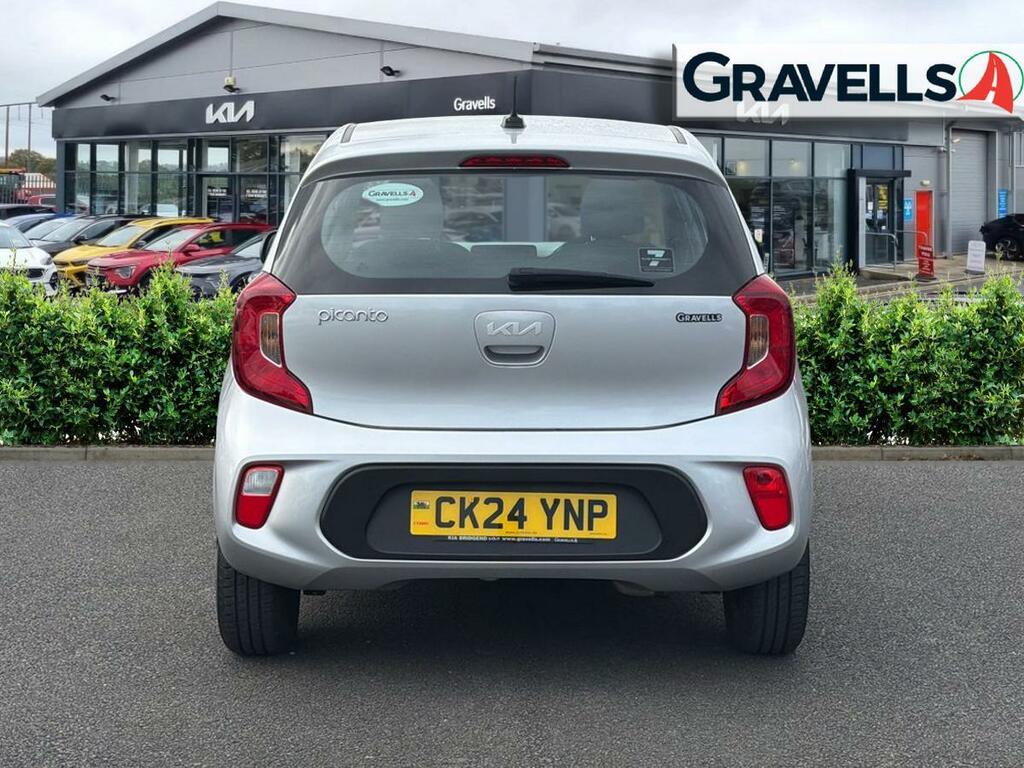 Kia Picanto 1.0 1 Hatchback Euro 6 Ss 66 CK24YNP Silver #4
