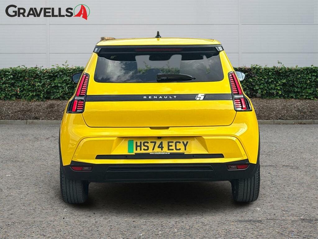 Renault 5 E-Tech Comfort Range 52Kwh Techno Hatchback HS74ECY Yellow #4