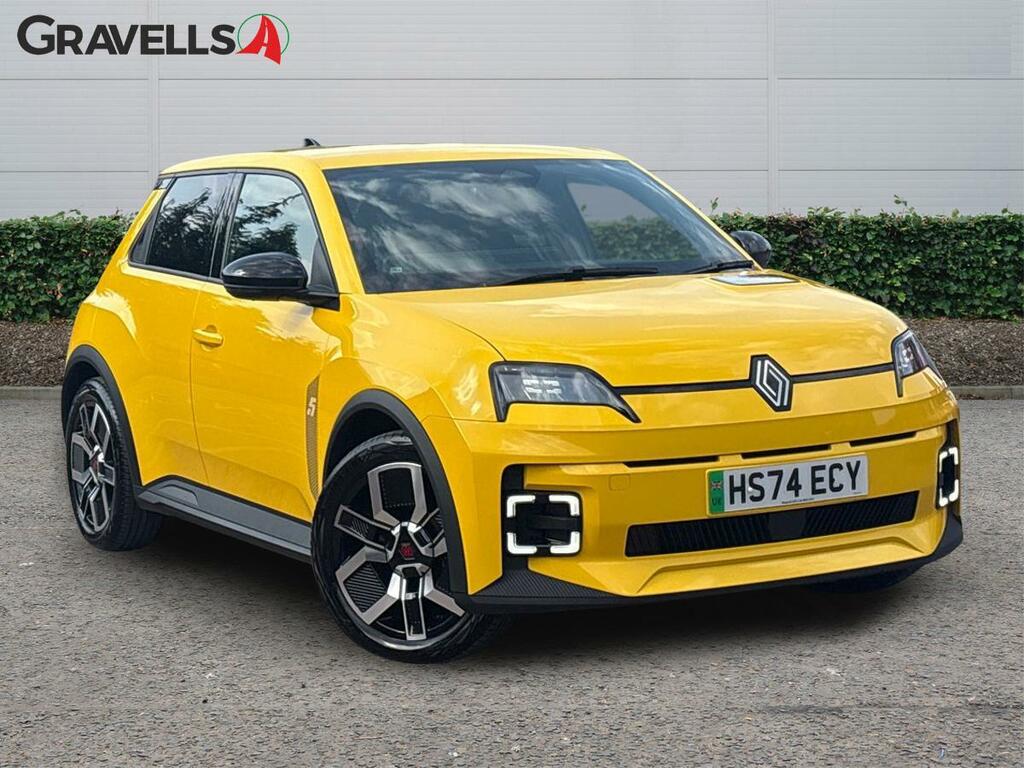Renault 5 E-Tech Comfort Range 52Kwh Techno Hatchback Yellow