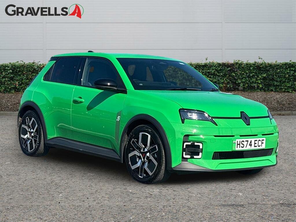 Renault 5 E-Tech Comfort Range 52Kwh Techno Hatchback Green