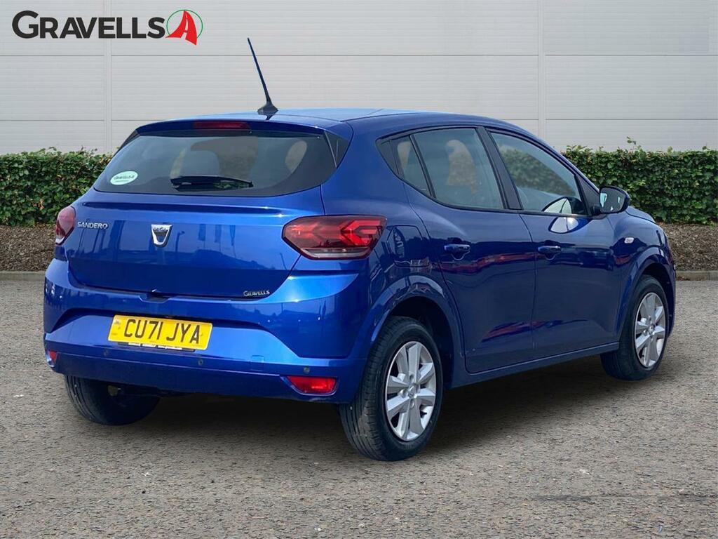 Dacia Sandero 1.0 Tce Comfort Hatchback Euro 6 CU71JYA Blue #3