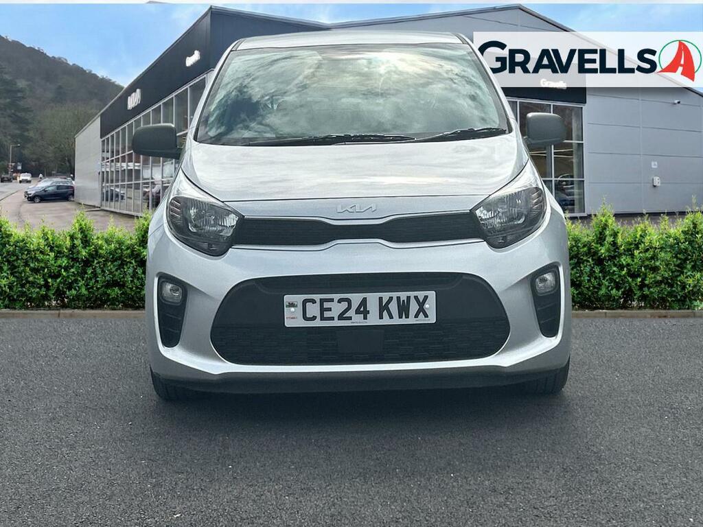 Kia Picanto 1.0 1 Hatchback Euro 6 Ss 66 CE24KWX Black #6