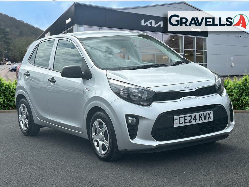 Kia Picanto 1.0 1 Hatchback Euro 6 Ss 66 CE24KWX Black