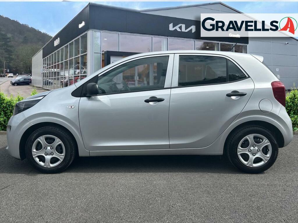 Kia Picanto 1.0 1 Hatchback Euro 6 Ss 66 CE24KWX Black #5