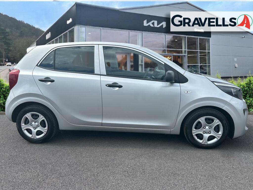 Kia Picanto 1.0 1 Hatchback Euro 6 Ss 66 CE24KWX Black #2
