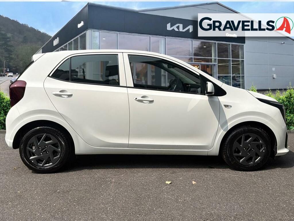 Kia Picanto 1.0 2 Hatchback Amt Euro 6 Ss 62 Bh CE74YYF White #2