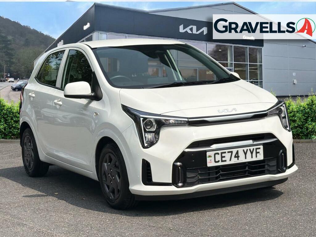 Kia Picanto 1.0 2 Hatchback Amt Euro 6 Ss 62 Bh White