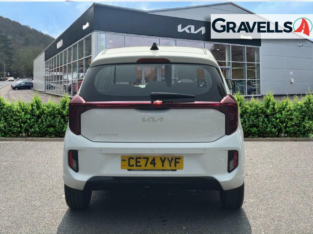 Kia Picanto 1.0 2 Hatchback Amt Euro 6 Ss 62 Bh CE74YYF White #4