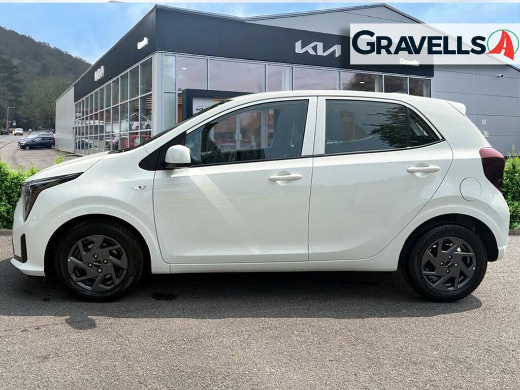 Kia Picanto 1.0 2 Hatchback Amt Euro 6 Ss 62 Bh CE74YYF White #5