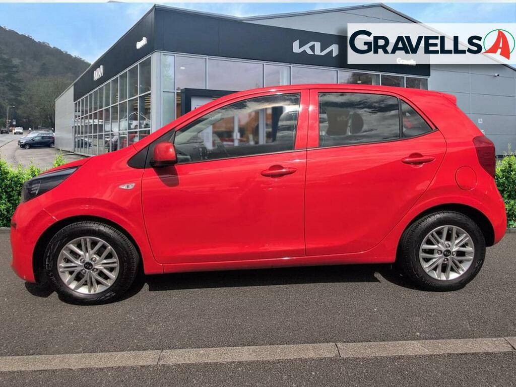 Kia Picanto 1.0 Dpi 2 Hatchback Amt Euro 6 Ss 6 CA21TYH Red #5