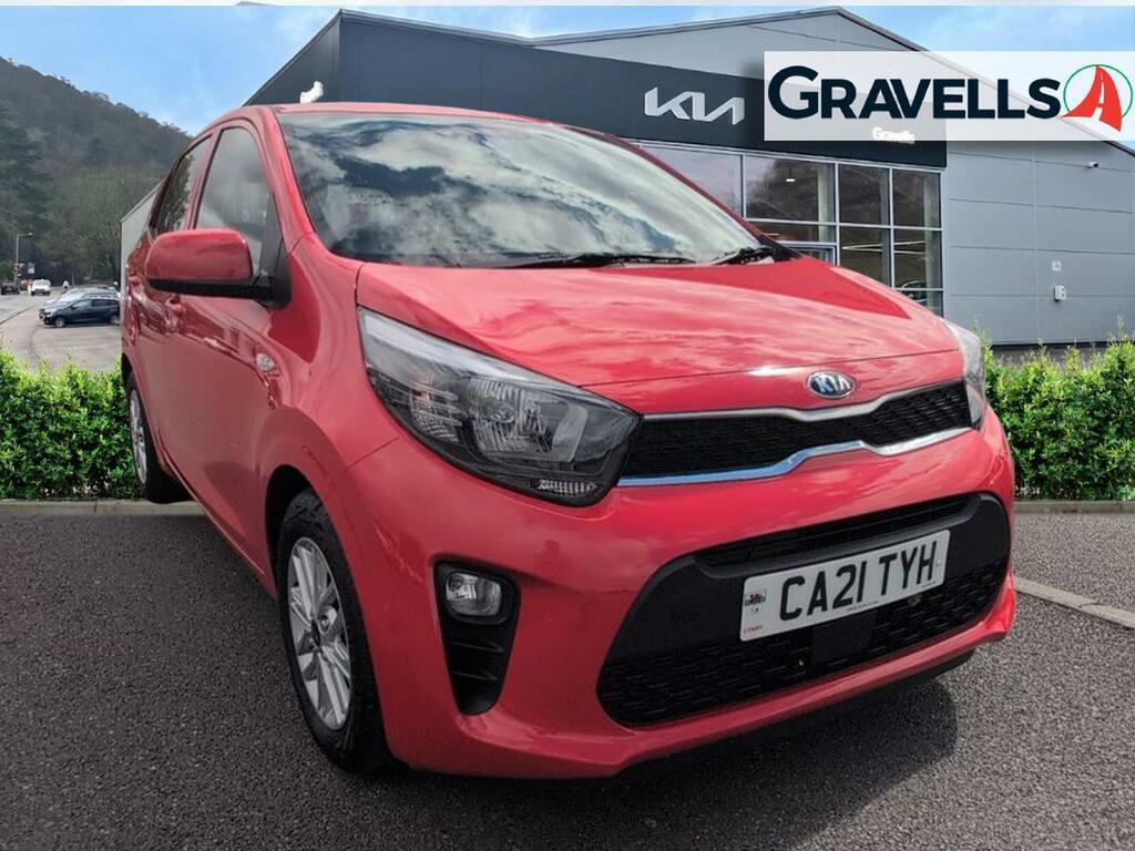 Kia Picanto 1.0 Dpi 2 Hatchback Amt Euro 6 Ss 6 CA21TYH Red