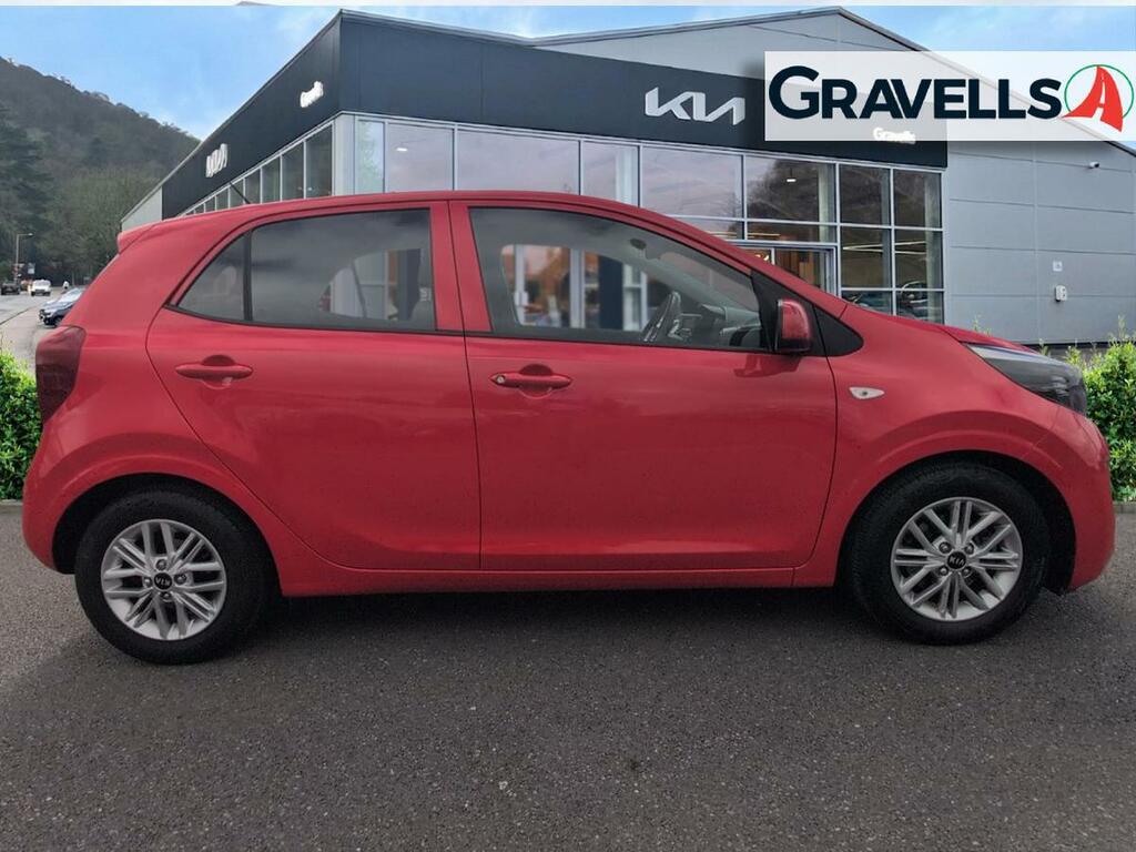 Kia Picanto 1.0 Dpi 2 Hatchback Amt Euro 6 Ss 6 CA21TYH Red #2