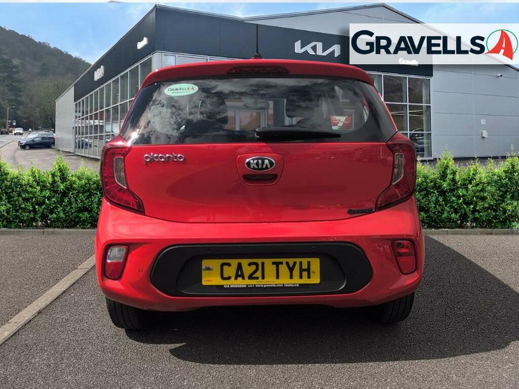 Kia Picanto 1.0 Dpi 2 Hatchback Amt Euro 6 Ss 6 CA21TYH Red #4