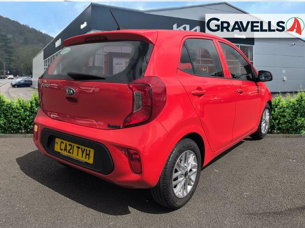 Kia Picanto 1.0 Dpi 2 Hatchback Amt Euro 6 Ss 6 CA21TYH Red #3