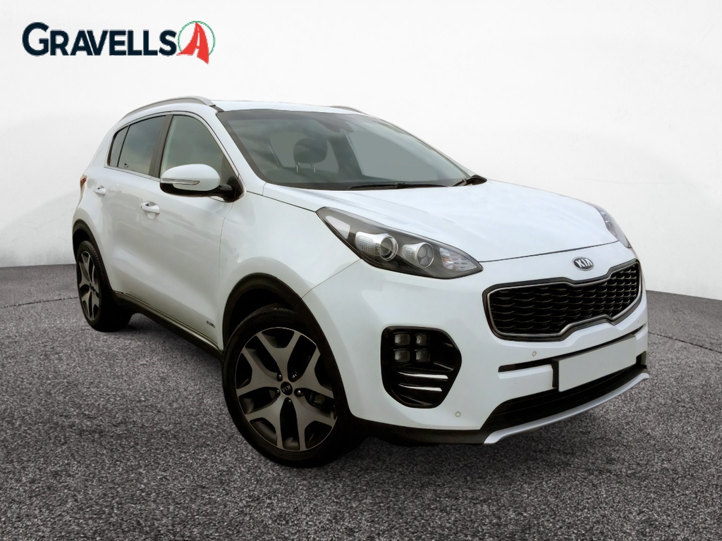 Kia Sportage 1.7 Crdi Gt-line Suv Dct Euro 6 Ss White