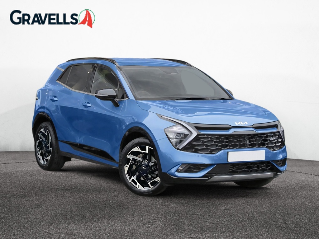 Kia Sportage 1.6 T-gdi Mhev Gt-line Suv Hybrid Dct E Blue