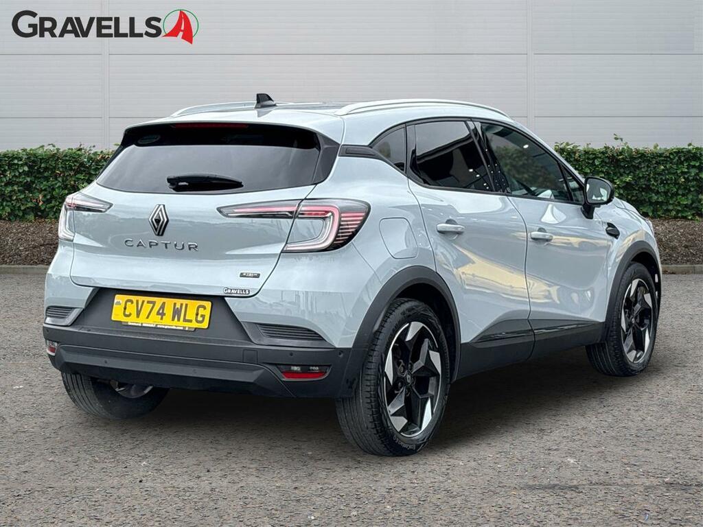 Renault Captur 1.6 E-tech Techno Suv Hybrid Euro CV74WLG Grey #3