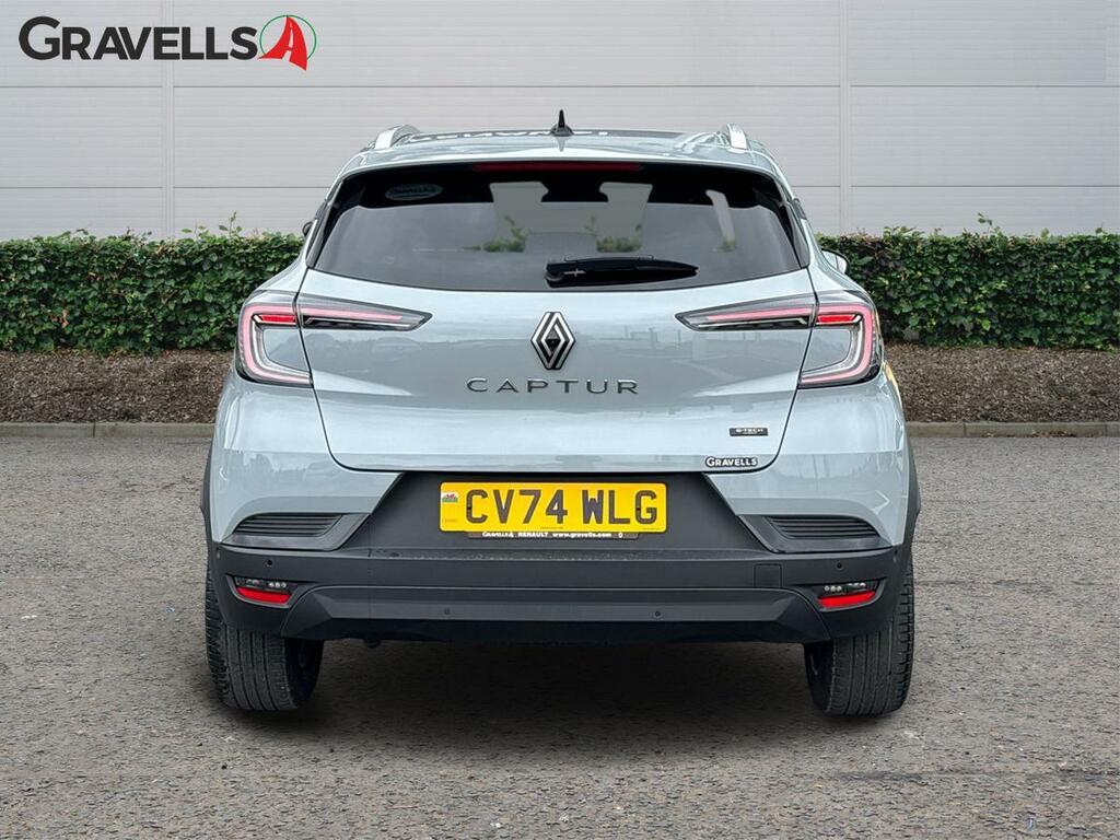 Renault Captur 1.6 E-tech Techno Suv Hybrid Euro CV74WLG Grey #4