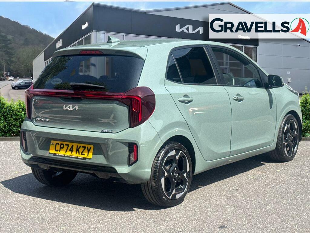 Kia Picanto 1.2 Shadow Hatchback Amt Euro 6 Ss Green #3