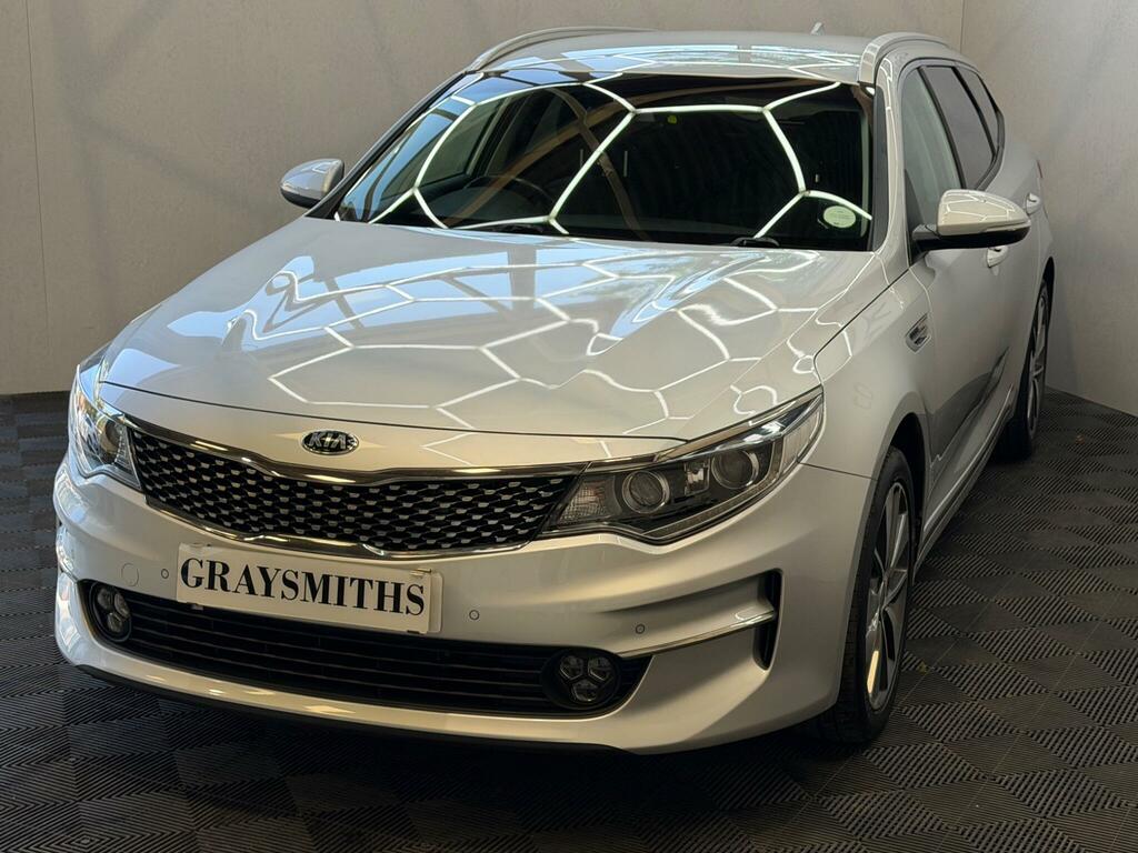 Kia Optima 1.7 Crdi 3 Sportswagon Euro 6 Ss Silver #4