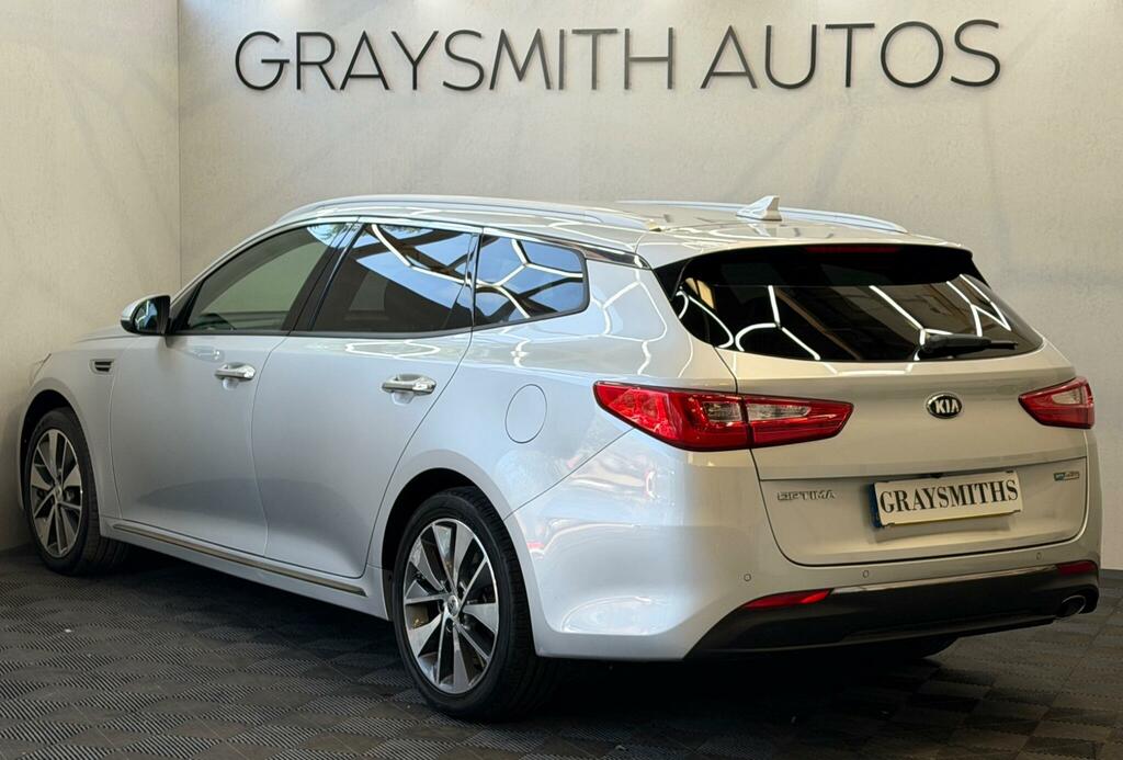 Kia Optima 1.7 Crdi 3 Sportswagon Euro 6 Ss Silver #2