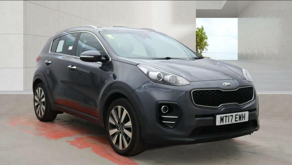 Kia Sportage 1.7 Crdi 3 Euro 6 Ss Silver