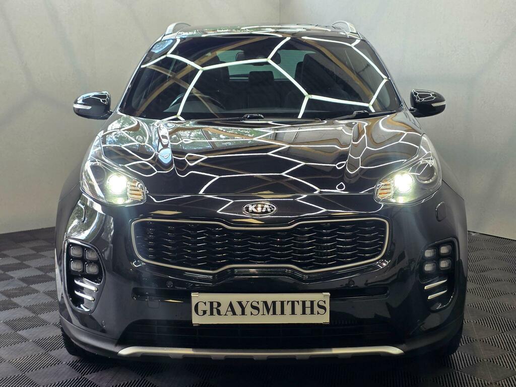 Kia Sportage 2.0 Crdi Gt-line S Awd Euro 6 LE17HZH Black #4