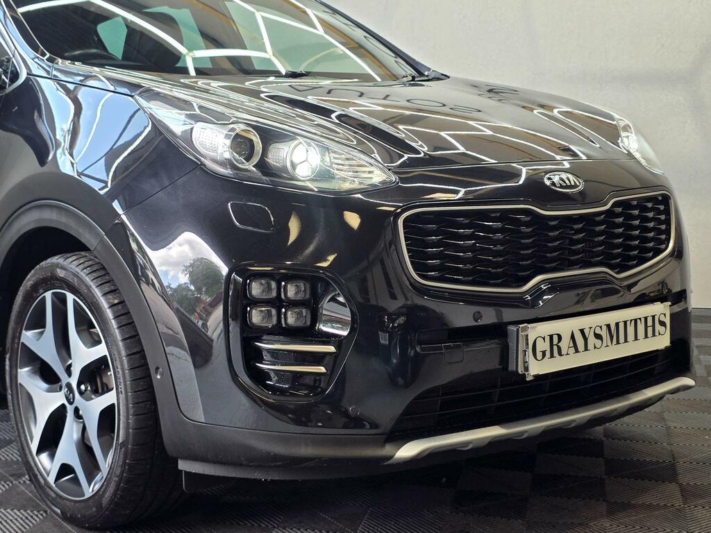 Kia Sportage 2.0 Crdi Gt-line S Awd Euro 6 LE17HZH Black #5