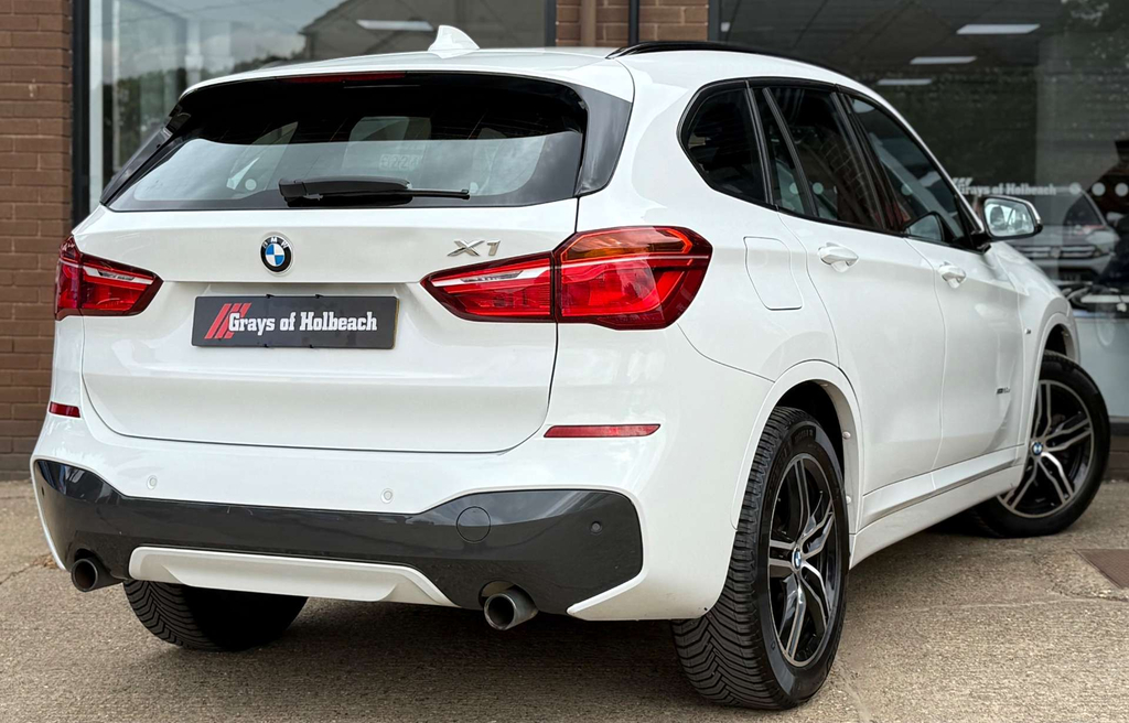 BMW X1 Xdrive 20D M Sport 4Wd White #6