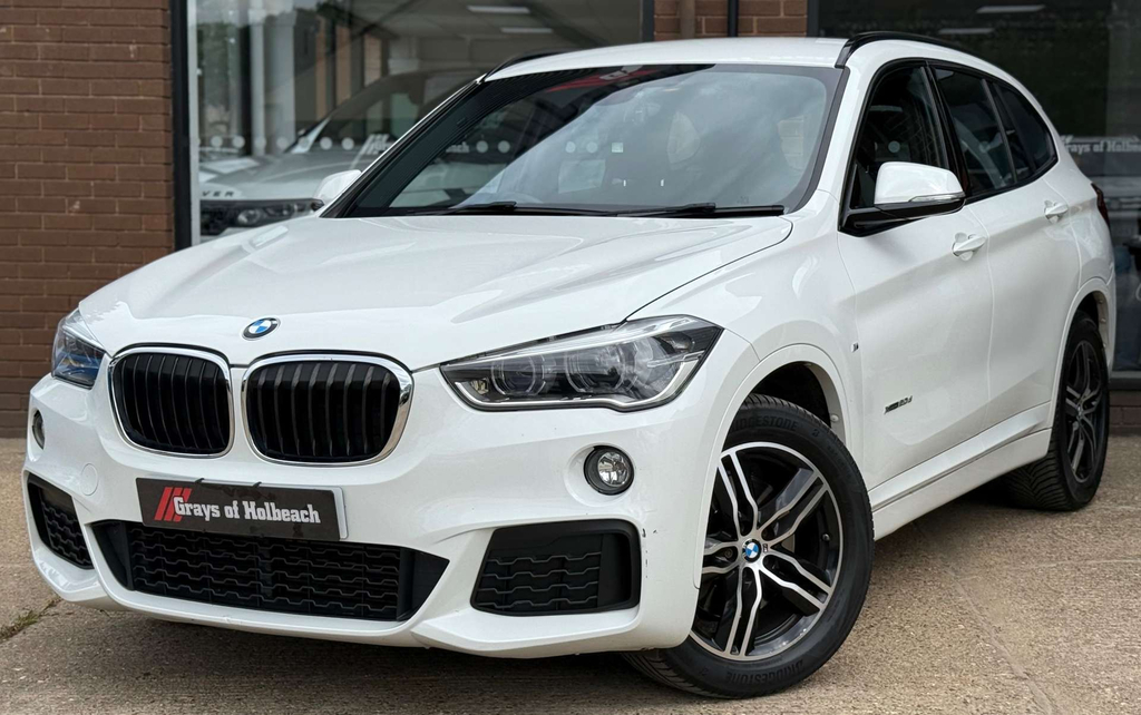 BMW X1 Xdrive 20D M Sport 4Wd White #3