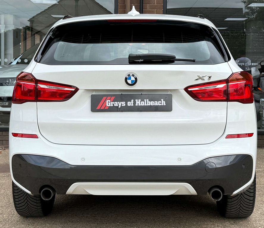 BMW X1 Xdrive 20D M Sport 4Wd White #5