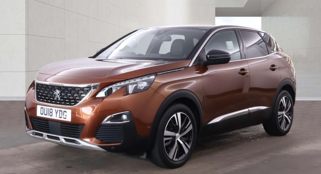 Peugeot 3008 Gt Line Blue Hdi Ss Brown #2