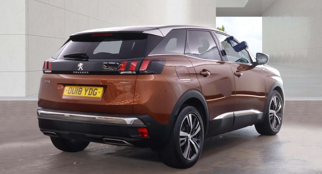 Peugeot 3008 Gt Line Blue Hdi Ss Brown #5