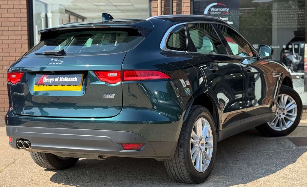 Jaguar F-Pace Portfolio Awd D 4Wd Green #6