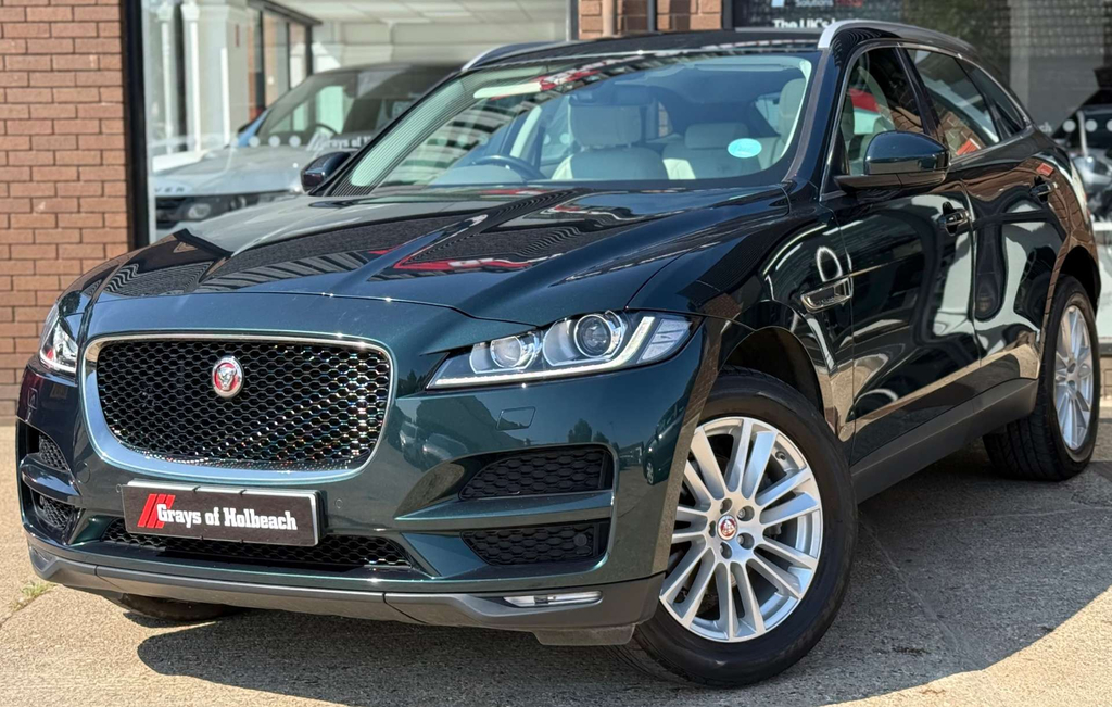 Jaguar F-Pace Portfolio Awd D 4Wd Green #3
