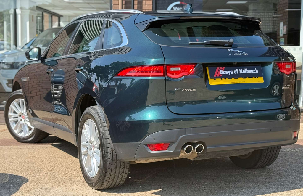 Jaguar F-Pace Portfolio Awd D 4Wd Green #4