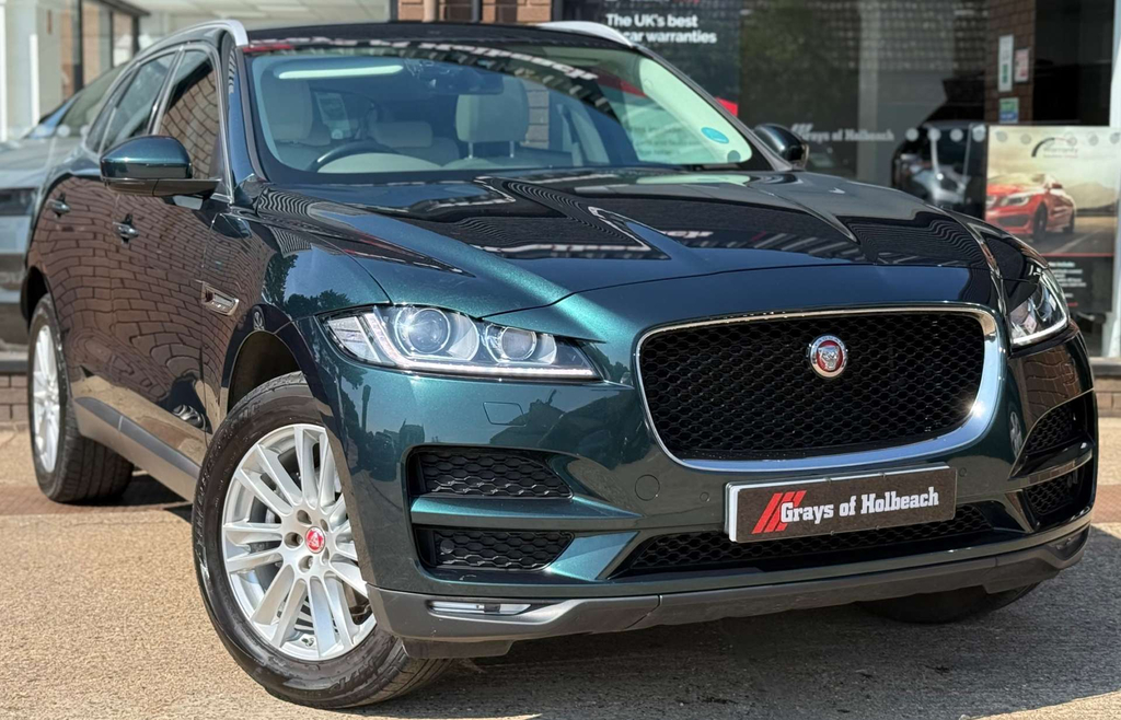 Jaguar F-Pace Portfolio Awd D 4Wd Green
