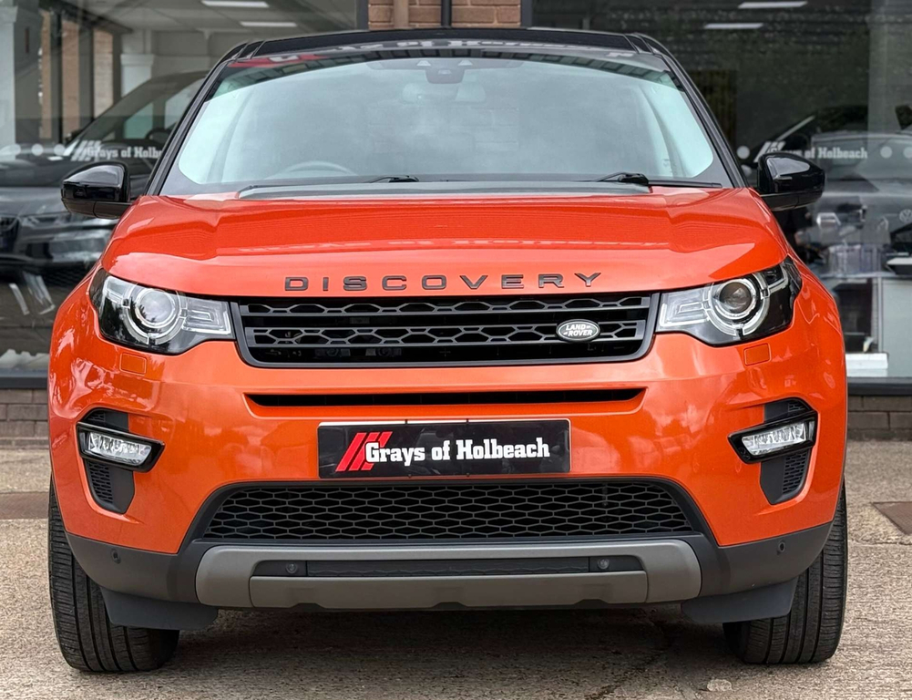Land Rover Discovery Sport Black Hse Td4 4Wd Orange #2
