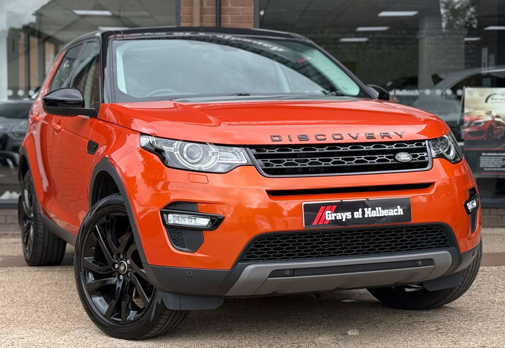 Land Rover Discovery Sport Black Hse Td4 4Wd Orange