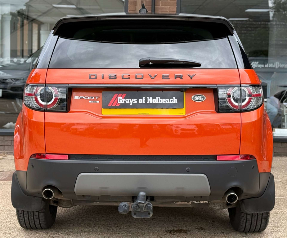 Land Rover Discovery Sport Black Hse Td4 4Wd Orange #5