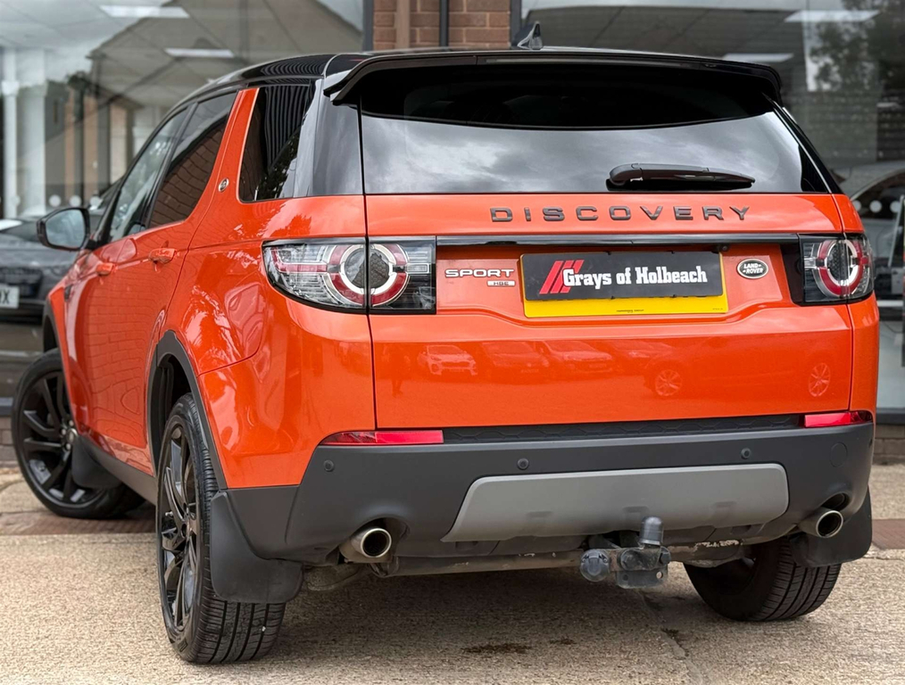 Land Rover Discovery Sport Black Hse Td4 4Wd Orange #4