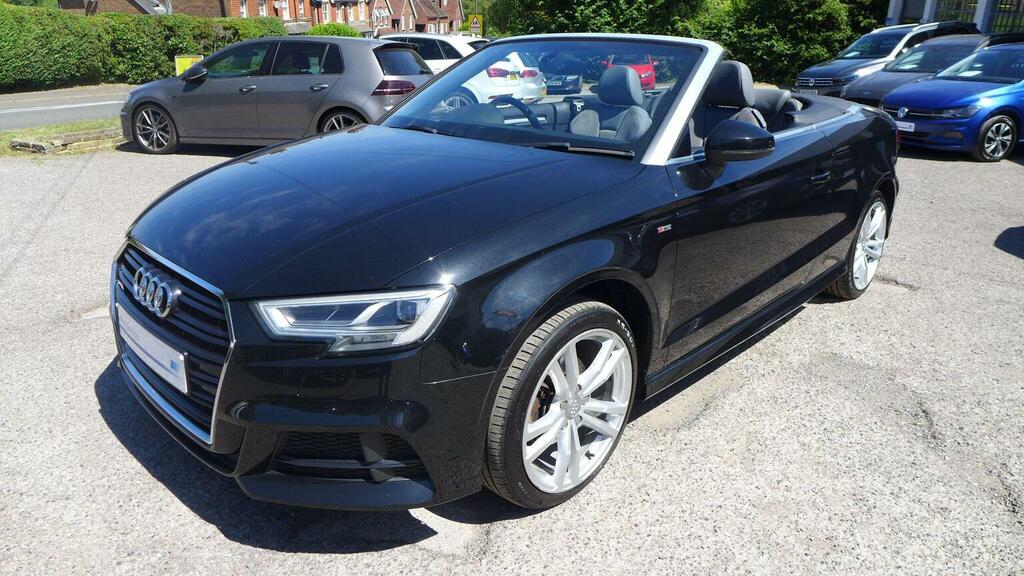 Audi A3 Cabriolet 1.5 Tfsi Cod 35 S Line S Tronic Euro 6 Ss Black